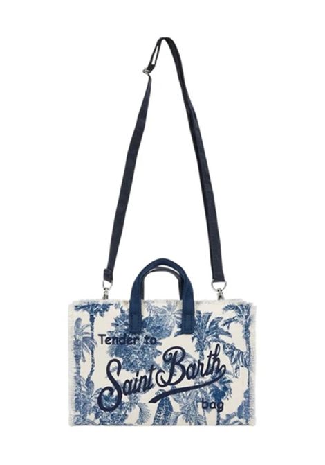 Phone bag in cotone SAINT BARTH | PHONE001 PHONE BAG02156L JUNGLE OCEANIA 01